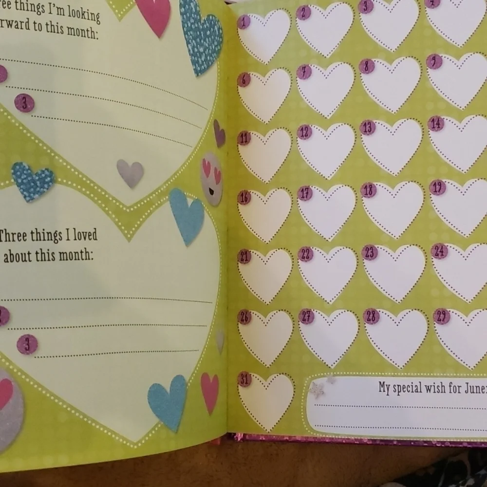 HEART 2 heart my dazzling two way book and journal. NWT